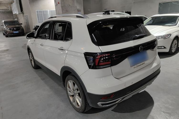Used Volkswagen T-Cross 2021 1.5L Automatic Comfort Edition Rear Left 45 Deg