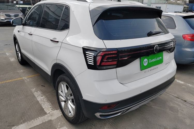 Used Volkswagen T-Cross 2021 280TSI DSG Comfort Edition Rear Left 45 Deg
