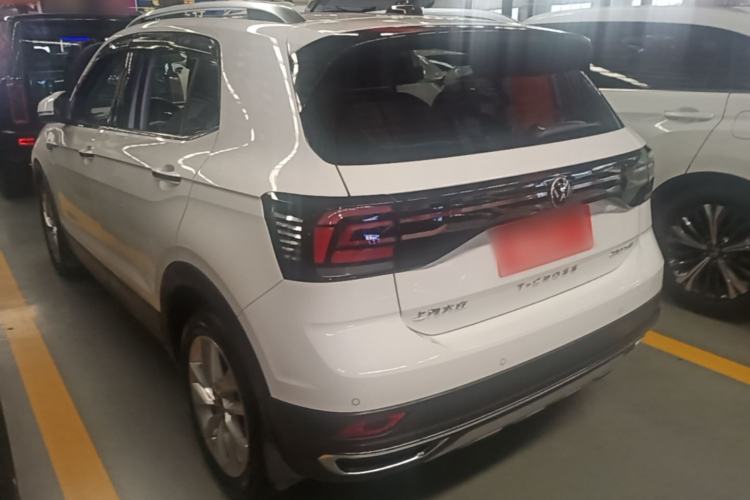 Used Volkswagen T-Cross 2021 280TSI DSG Comfort Edition Rear Left 45 Deg