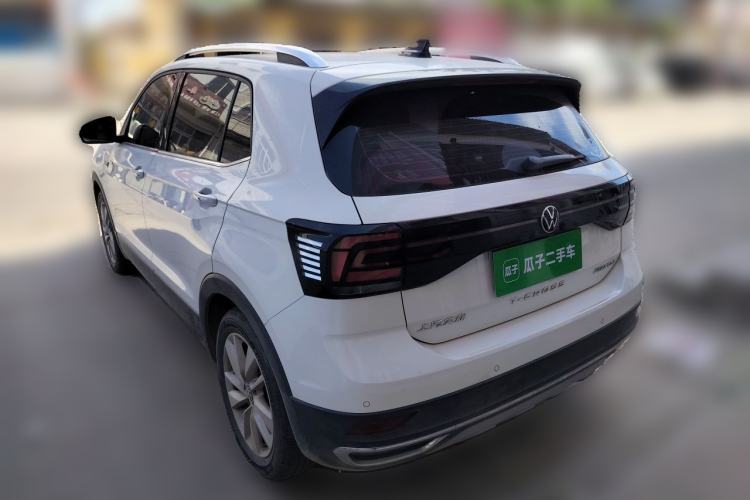 Used Volkswagen T-Cross 2021 280TSI DSG Comfort Edition Rear Left 45 Deg