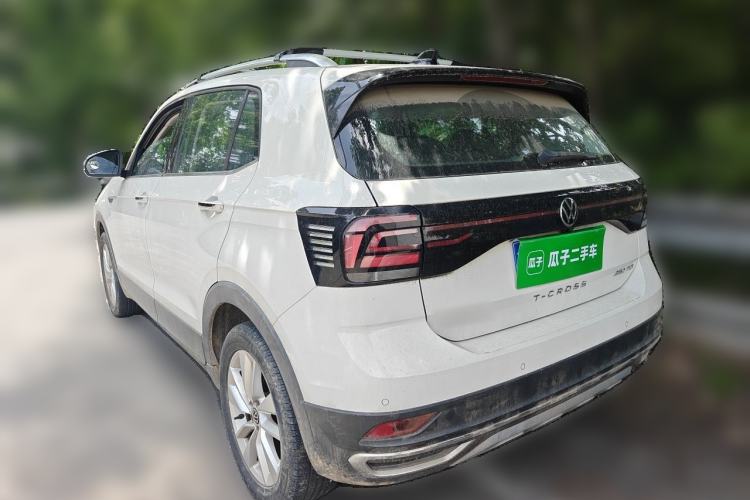 Used Volkswagen T-Cross 2021 280TSI DSG Comfort Edition Rear Left 45 Deg