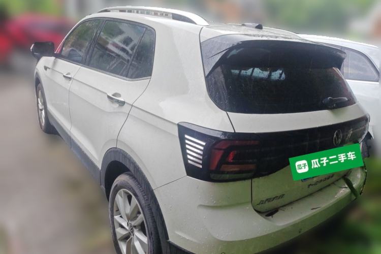Used Volkswagen T-Cross 2021 1.5L Automatic Comfort Edition Rear Left 45 Deg