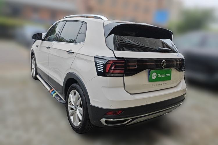 Used Volkswagen T-Cross 2021 1.5L Automatic Comfort Edition Rear Left 45 Deg