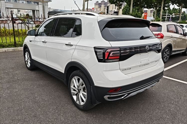 Used Volkswagen T-Cross 2021 280TSI DSG Comfort Edition Rear Left 45 Deg