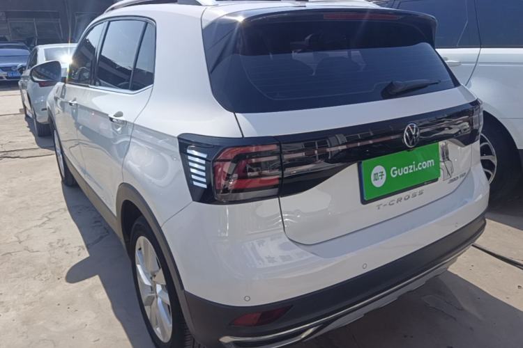 Used Volkswagen T-Cross 2021 280TSI DSG Comfort Edition Rear Left 45 Deg