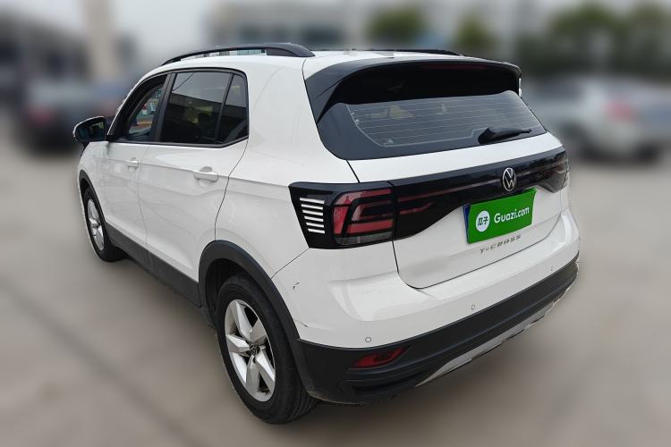 Used Volkswagen T-Cross 2021 1.5L Automatic Fashion Edition Rear Left 45 Deg