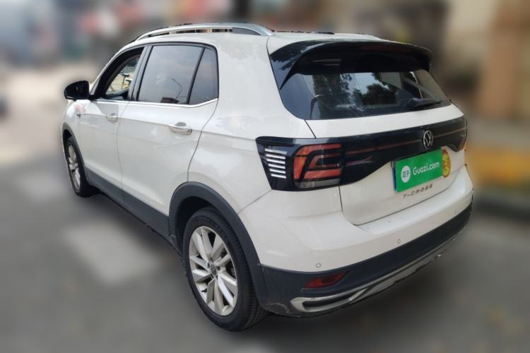 Used Volkswagen T-Cross 2021 1.5L Automatic Comfort Edition Rear Left 45 Deg