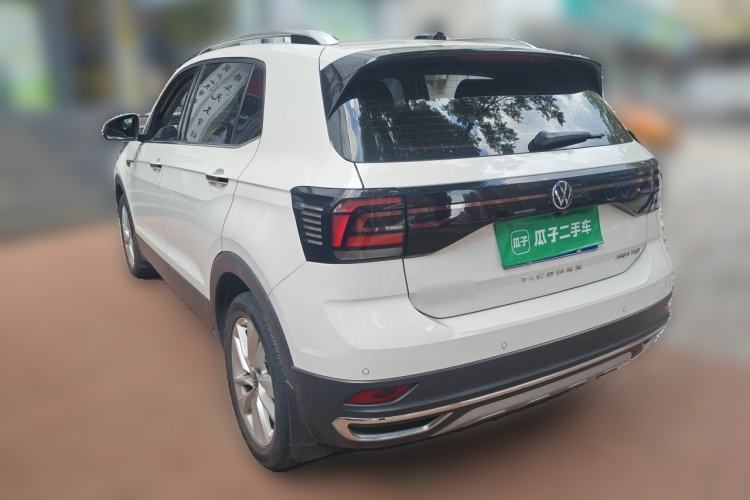 Used Volkswagen T-Cross 2021 280TSI DSG Comfort Edition Rear Left 45 Deg