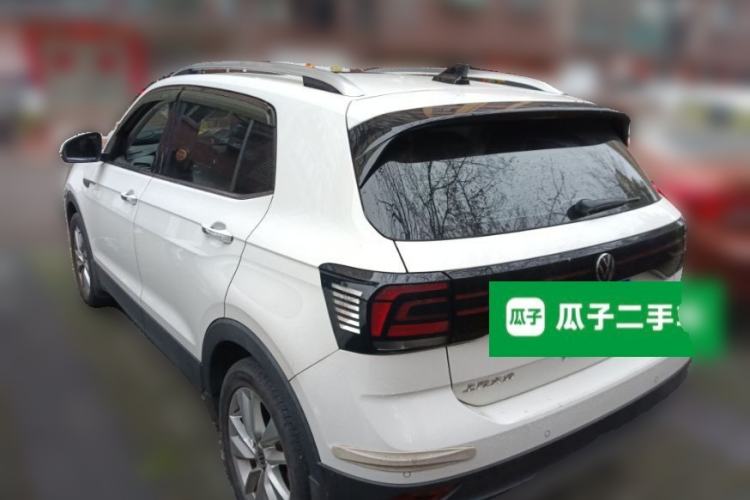 Used Volkswagen T-Cross 2021 1.5L Automatic Comfort Edition Rear Left 45 Deg