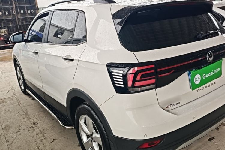Used Volkswagen T-Cross 2021 1.5L Automatic Fashion Edition Rear Left 45 Deg