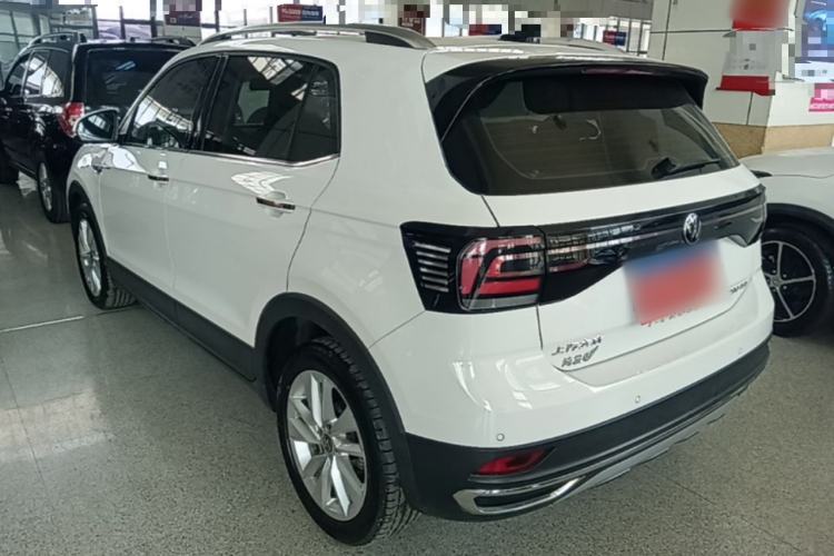 Used Volkswagen T-Cross 2021 280TSI DSG Comfort Edition Rear Left 45 Deg