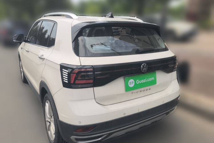 Used Volkswagen T-Cross 2021 280TSI DSG Luxury Edition Rear Left 45 Deg