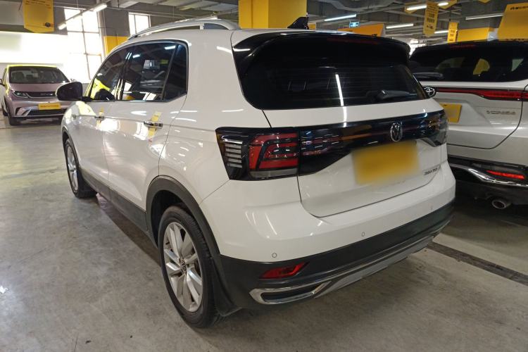 Used Volkswagen T-Cross 2021 280TSI DSG Comfort Edition Rear Left 45 Deg