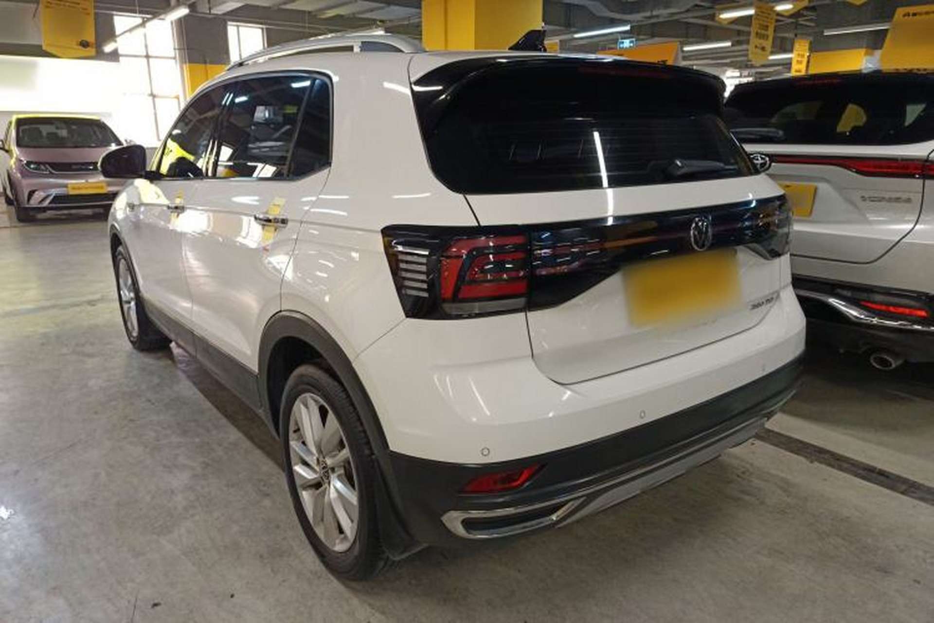 Used Volkswagen T-Cross 2021 280TSI DSG Comfort Edition Rear Left 45 Deg