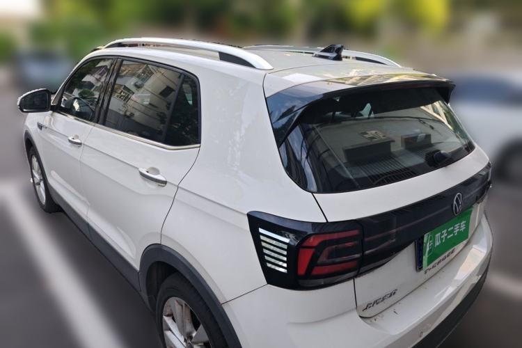 Used Volkswagen T-Cross 2021 1.5L Automatic Comfort Edition Rear Left 45 Deg