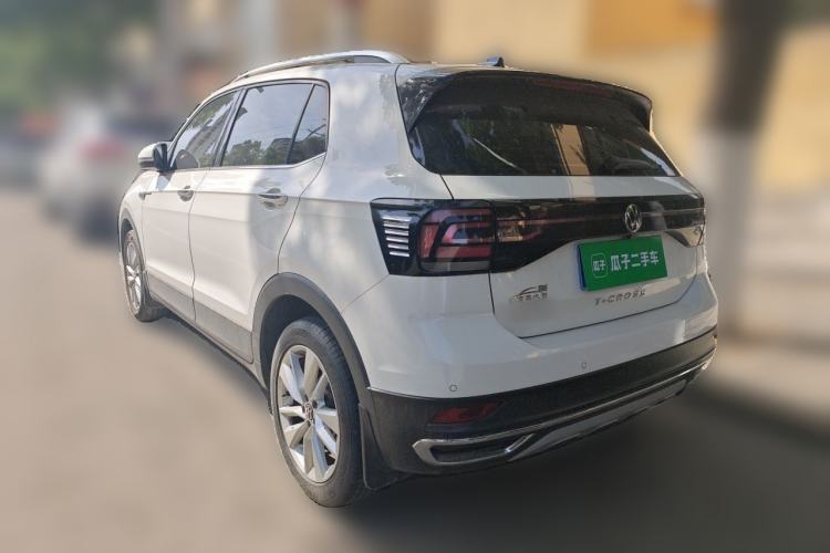 Used Volkswagen T-Cross 2021 1.5L Automatic Comfort Edition Rear Left 45 Deg