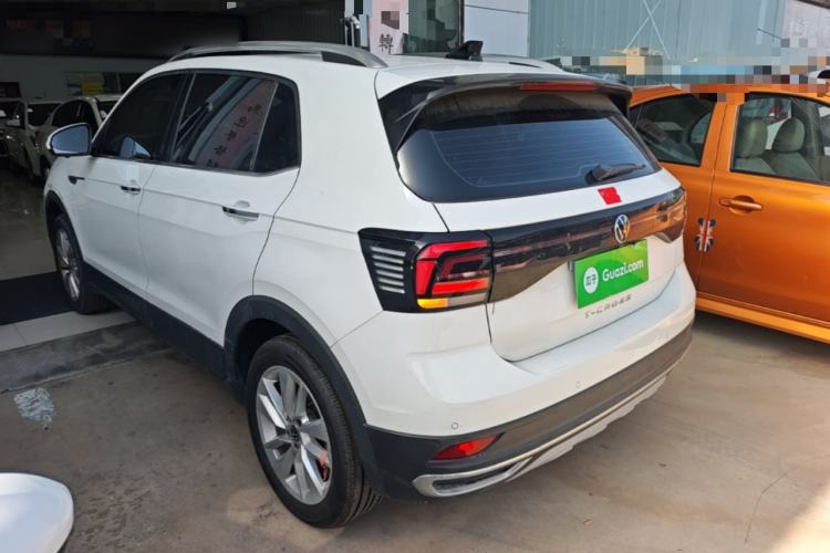 Used Volkswagen T-Cross 2021 1.5L Automatic Comfort Edition Rear Left 45 Deg