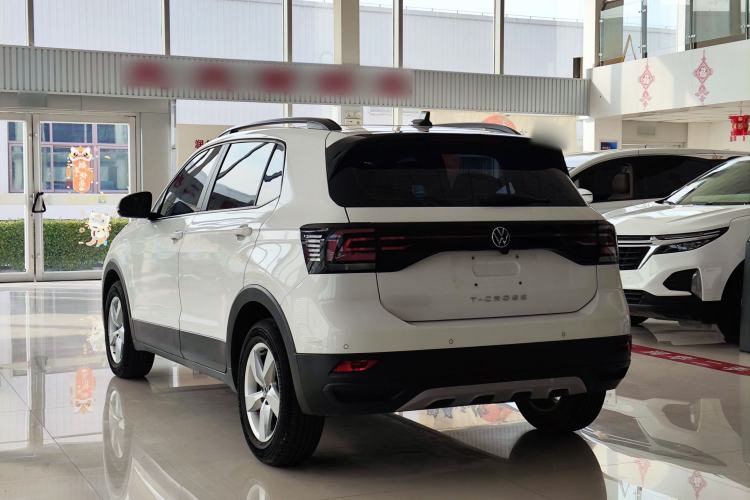 Used Volkswagen T-Cross 2021 1.5L Automatic Fashion Edition Rear Left 45 Deg