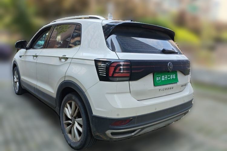 Used Volkswagen T-Cross 2021 280TSI DSG Comfort Edition Rear Left 45 Deg
