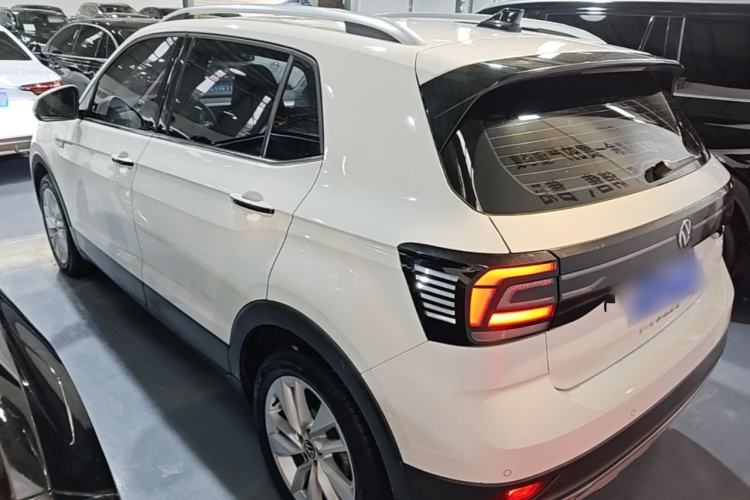 Used Volkswagen T-Cross 2021 280TSI DSG Comfort Edition Rear Left 45 Deg