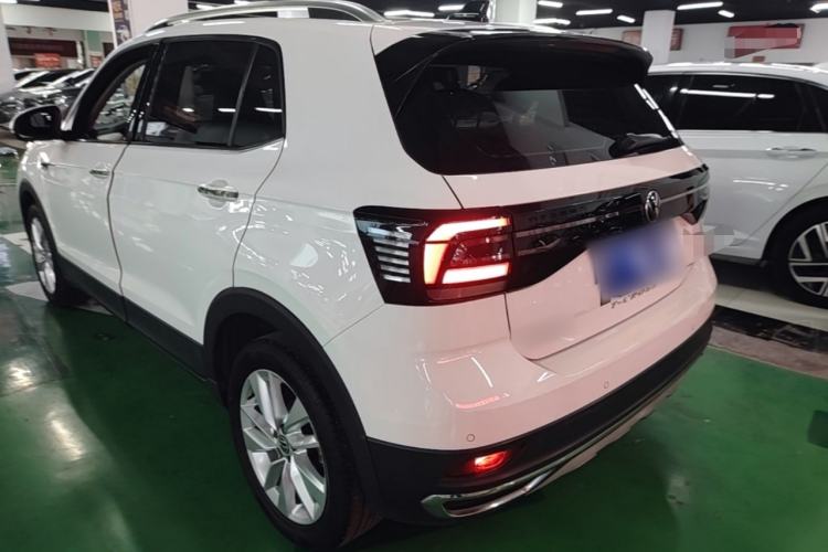Used Volkswagen T-Cross 2021 280TSI DSG Comfort Edition Rear Left 45 Deg