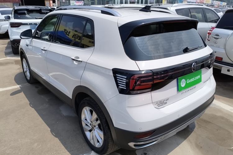 Used Volkswagen T-Cross 2021 280TSI DSG Comfort Edition Rear Left 45 Deg