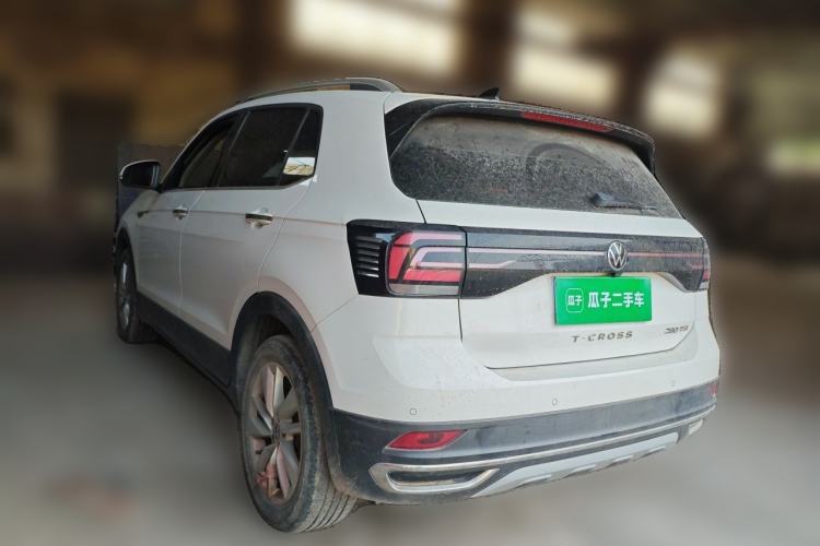 Used Volkswagen T-Cross 2021 280TSI DSG Comfort Edition Rear Left 45 Deg