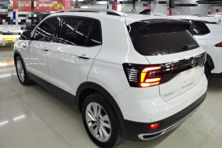 Used Volkswagen T-Cross 2021 1.5L Automatic Comfort Edition Rear Left 45 Deg