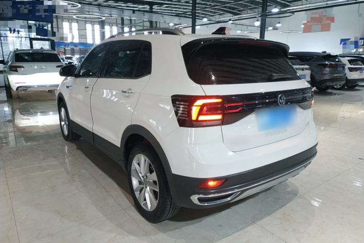 Used Volkswagen T-Cross 2021 1.5L Automatic Comfort Edition Rear Left 45 Deg