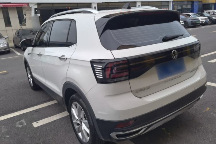 Used Volkswagen T-Cross 2021 280TSI DSG Comfort Edition Rear Left 45 Deg