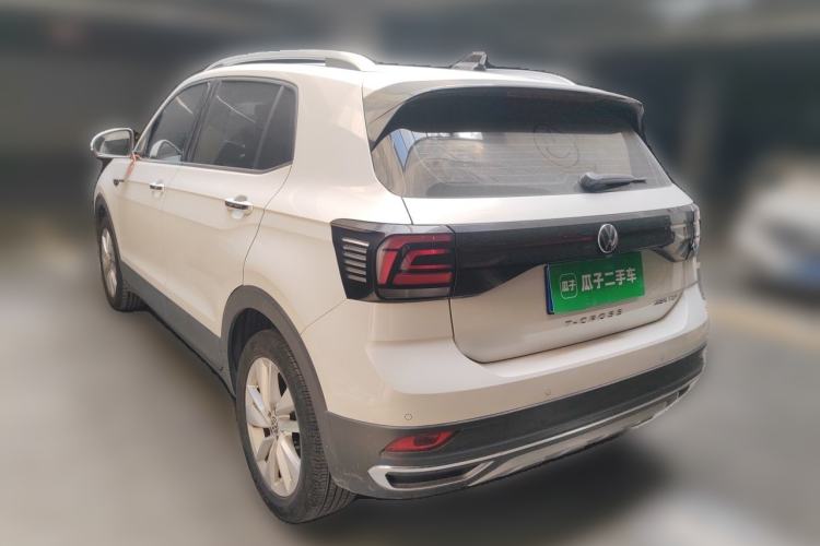 Used Volkswagen T-Cross 2021 280TSI DSG Comfort Edition Rear Left 45 Deg