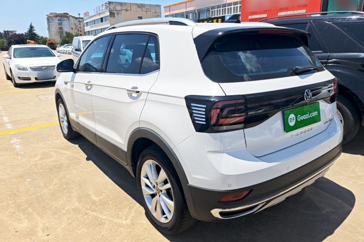 Used Volkswagen T-Cross 2021 280TSI DSG Comfort Edition Rear Left 45 Deg