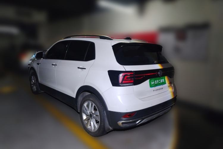 Used Volkswagen T-Cross 2021 280TSI DSG Comfort Edition Rear Left 45 Deg