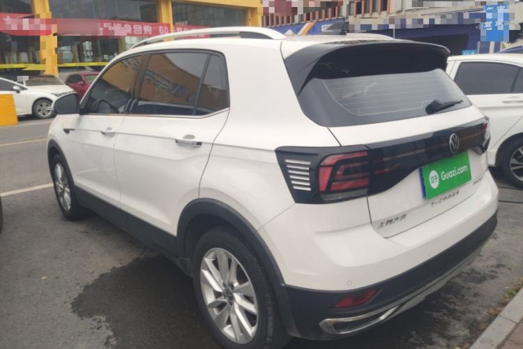 Used Volkswagen T-Cross 2021 280TSI DSG Comfort Edition Rear Left 45 Deg