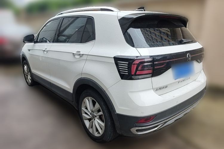 Used Volkswagen T-Cross 2021 1.5L Automatic Comfort Edition Rear Left 45 Deg
