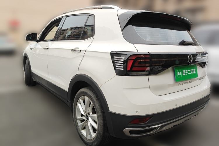 Used Volkswagen T-Cross 2021 280TSI DSG Comfort Edition Rear Left 45 Deg