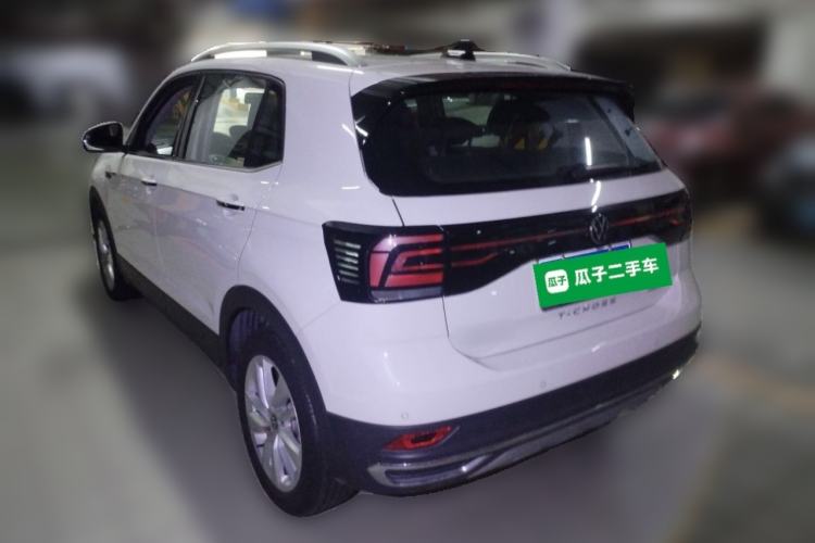 Used Volkswagen T-Cross 2021 280TSI DSG Comfort Edition Rear Left 45 Deg