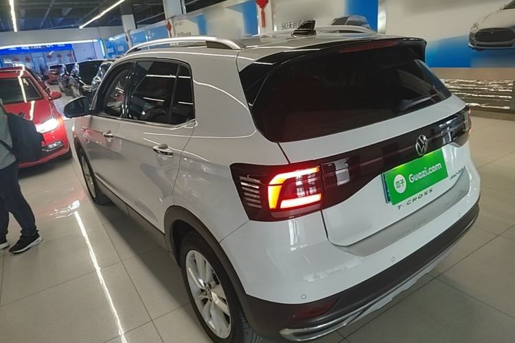 Used Volkswagen T-Cross 2021 280TSI DSG Comfort Edition Rear Left 45 Deg