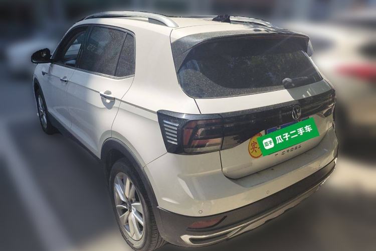Used Volkswagen T-Cross 2021 1.5L Automatic Comfort Edition Rear Left 45 Deg