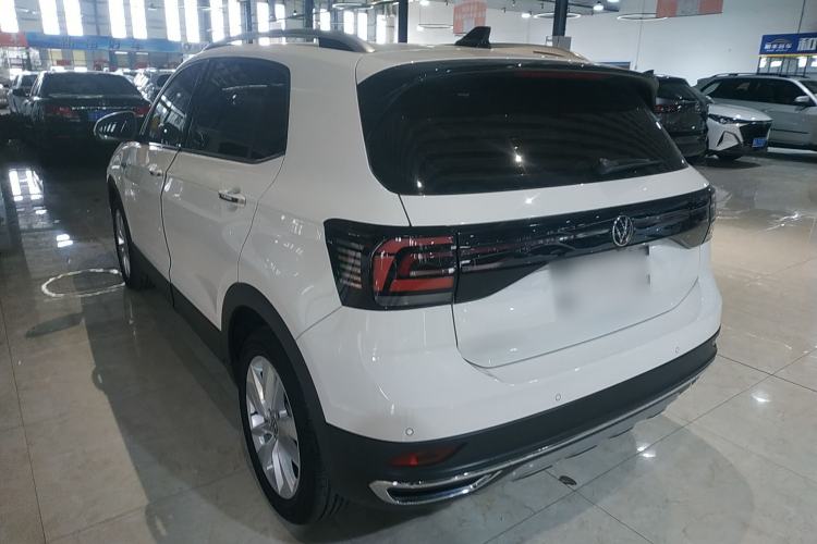 Used Volkswagen T-Cross 2021 1.5L Automatic Comfort Edition Rear Left 45 Deg