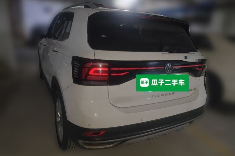 Used Volkswagen T-Cross 2021 280TSI DSG Comfort Edition Rear Left 45 Deg