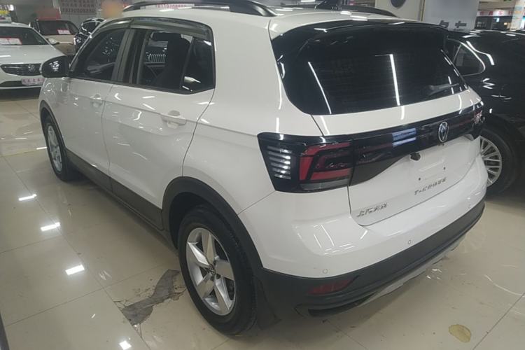 Used Volkswagen T-Cross 2021 1.5L Automatic Fashion Edition Rear Left 45 Deg