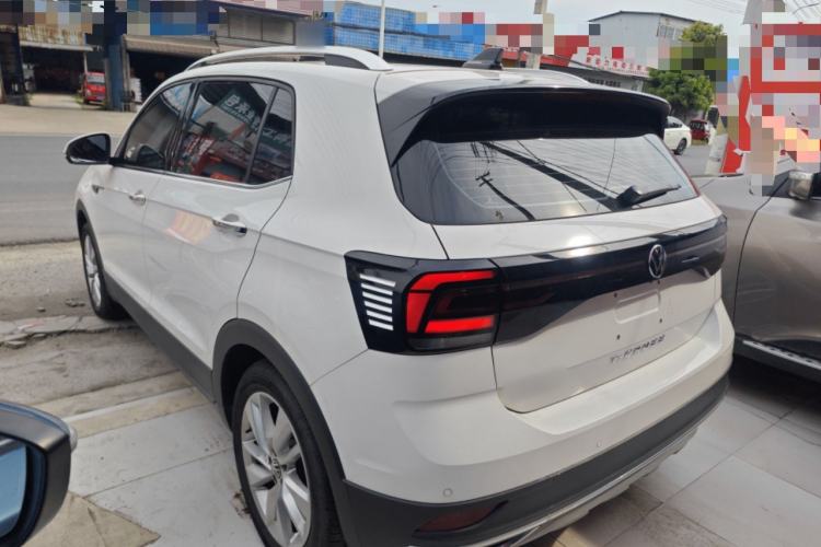 Used Volkswagen T-Cross 2021 1.5L Automatic Comfort Edition Rear Left 45 Deg