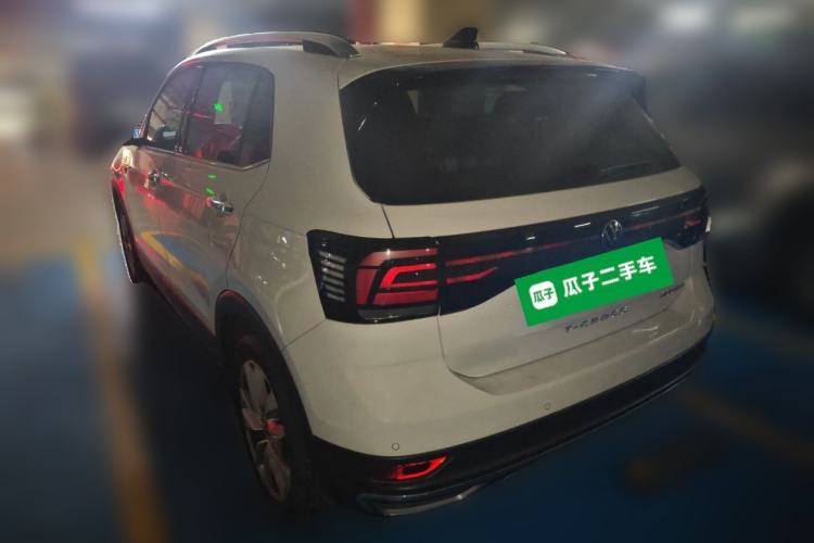 Used Volkswagen T-Cross 2021 280TSI DSG Comfort Edition Rear Left 45 Deg