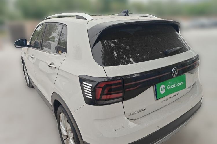 Used Volkswagen T-Cross 2021 280TSI DSG Comfort Edition Rear Left 45 Deg
