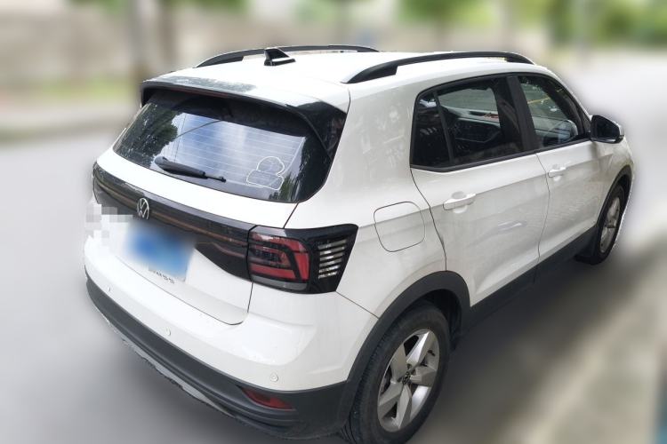 Used Volkswagen T-Cross 2021 1.5L Automatic Fashion Edition Rear Right 45 Deg