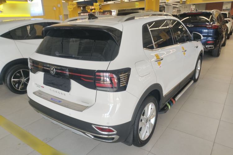 Used Volkswagen T-Cross 2021 280TSI DSG Comfort Edition Rear Right 45 Deg