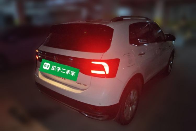 Used Volkswagen T-Cross 2021 280TSI DSG Comfort Edition Rear Right 45 Deg