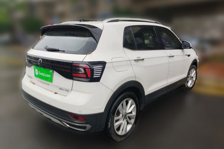 Used Volkswagen T-Cross 2021 280TSI DSG Comfort Edition Rear Right 45 Deg