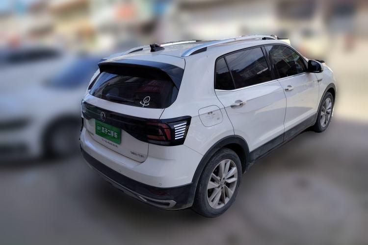 Used Volkswagen T-Cross 2021 280TSI DSG Comfort Edition Rear Right 45 Deg